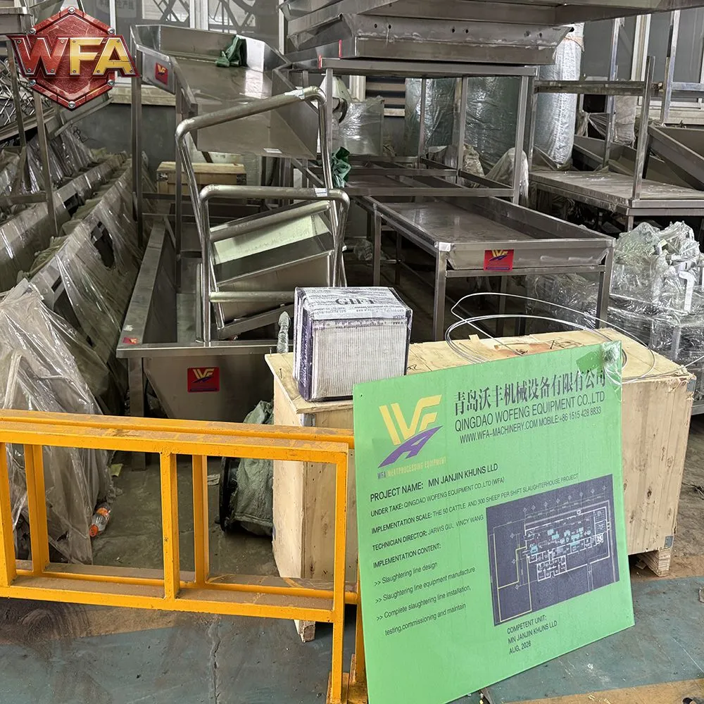 Successful Shipment of 50‑Cattle & 300‑Sheep Per‑Shift Slaughter Line to Mongolia