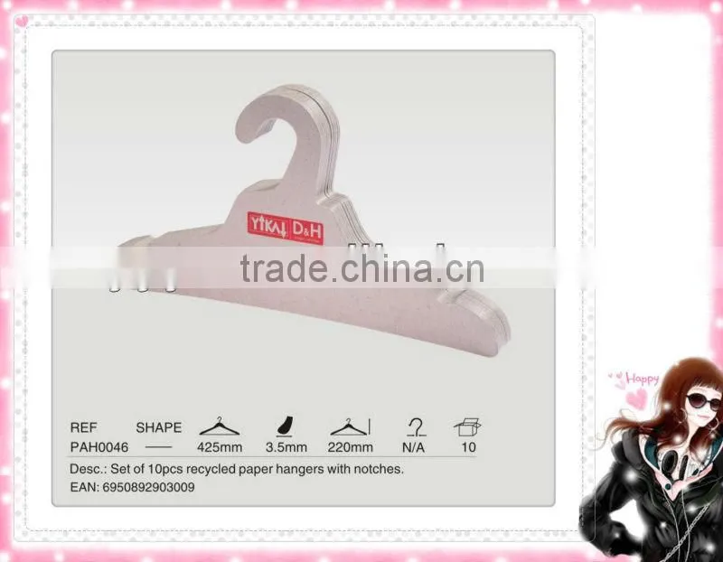 2013 Rercycled Paper Coat Hanger