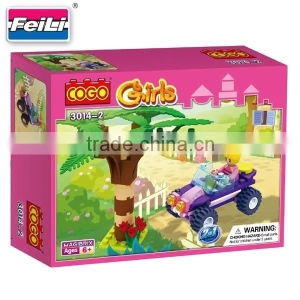 hot sell COGO bricks toys for girls 8 in 1 ABS plastic building blocks toys