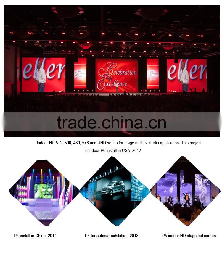 CE/ROHS/UL/FCC/CB certificates HD large led screen bend to any shape