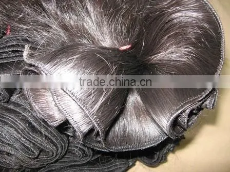 20 inch color 1#, peruvian hair hand tied weft hand tied hair extensions