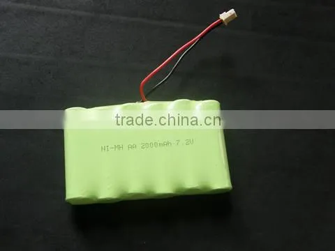 Nimh aa rechargeable battery 6V Rechargeable NiMH AA battery 6 volt