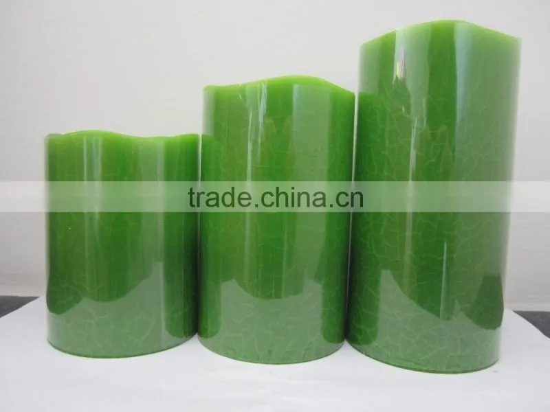 remote flameless candle with wax