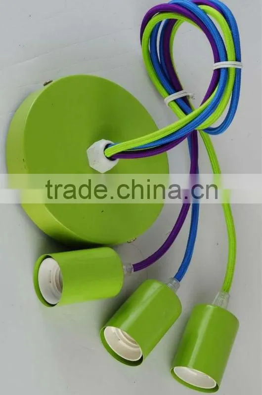 Pendent lamp E27 aluminum led PP PVC bakelite Europe style