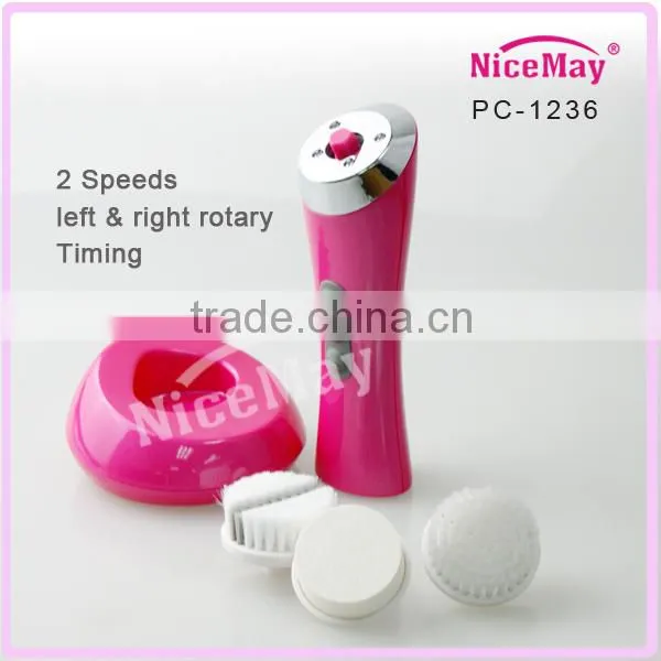 Popular personal rechargeable electric face cleansing brush
