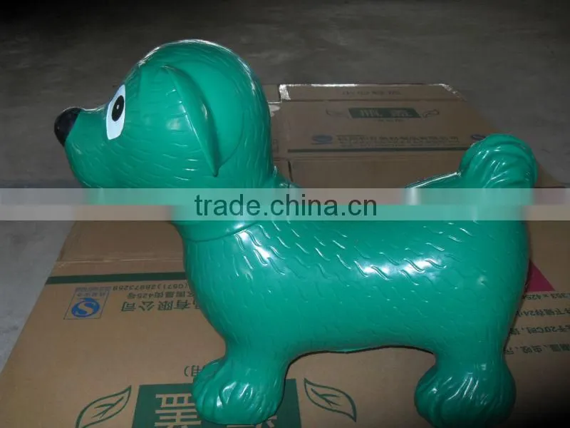 PVC Jumping bouncer dog/ Inflatable Jumping Animal crocodile / PVC Inflatable toy