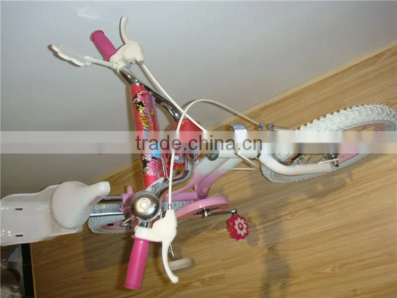 HH-K1640 16 inch pink oem kids balance bike with baby seat best price