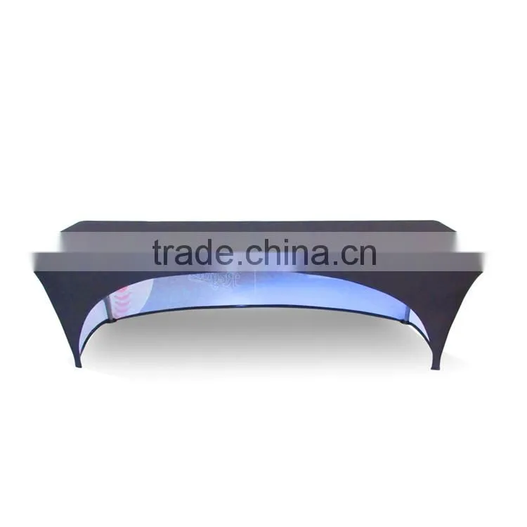 Quality Assured Good Prices Custom Logo Rectangular Stretch Table Cover
