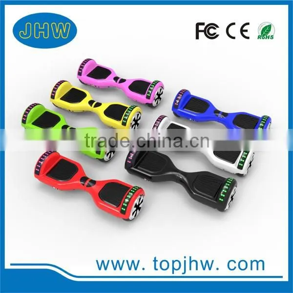 2016 best quality 6.5inch hoverboard with bluetooth and LED