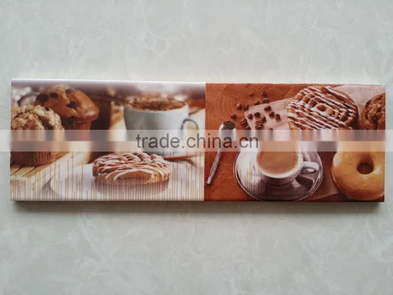 3D Digital inkjet ceramic border line tile