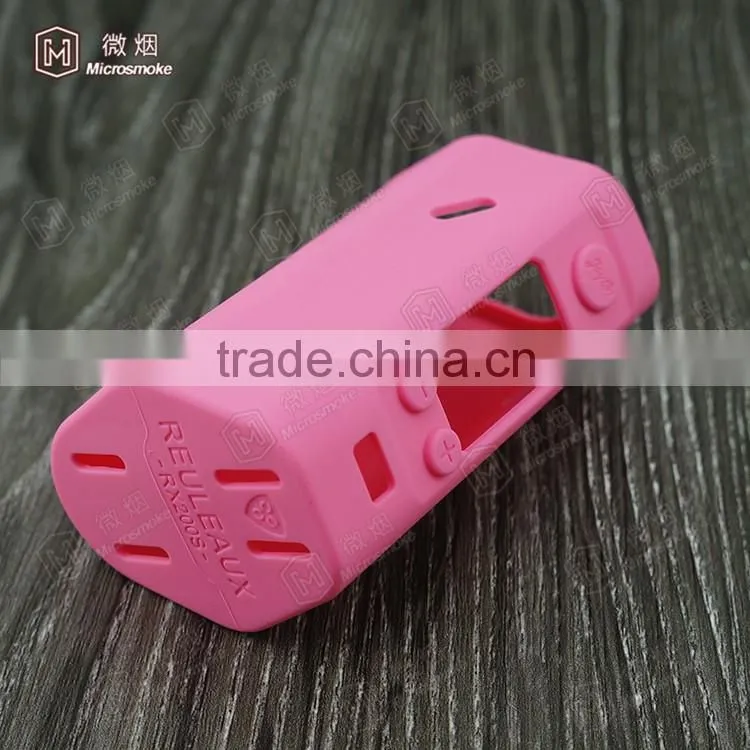 Factory Price 200W Box Mod Reuleaux RX200S TC Mod RX 200 S silicone case perfect fit eco friendly multi color