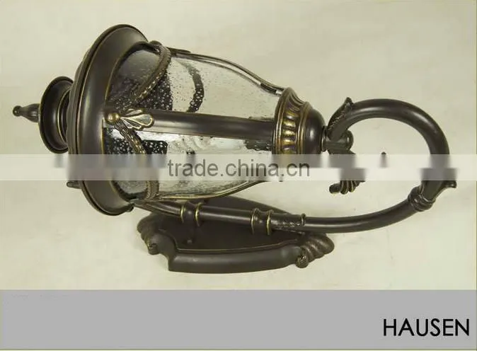 Aluminum Traditional Waterproof garden wall lamp