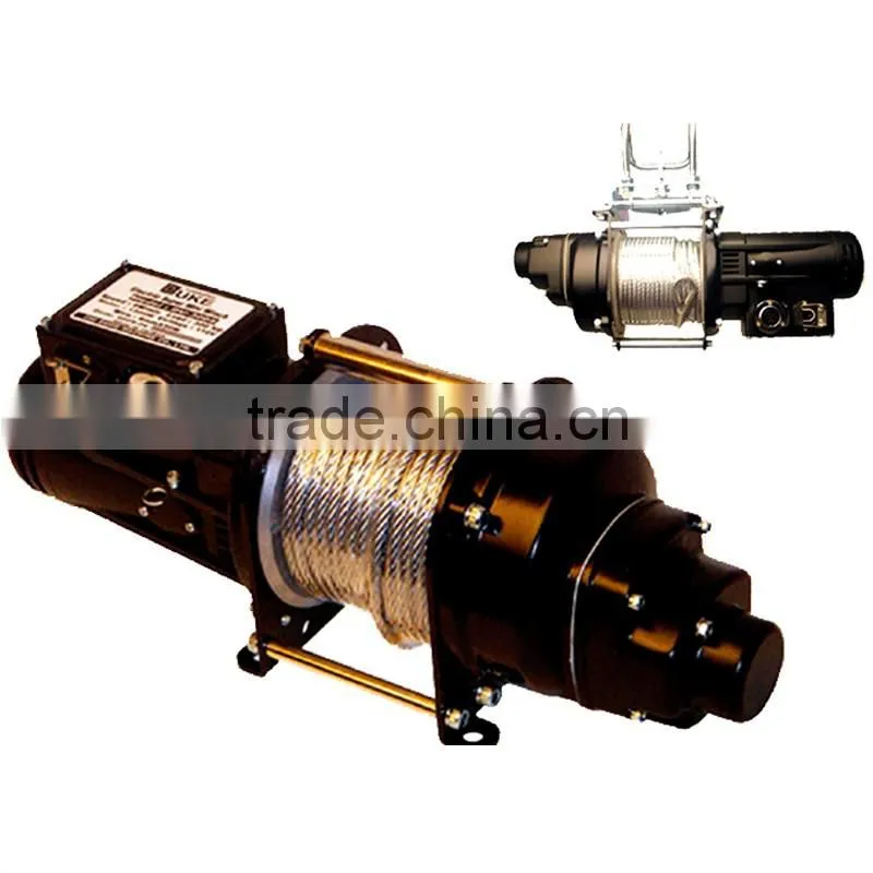 9500lbs/3000lbs mini 12v electric winch rope