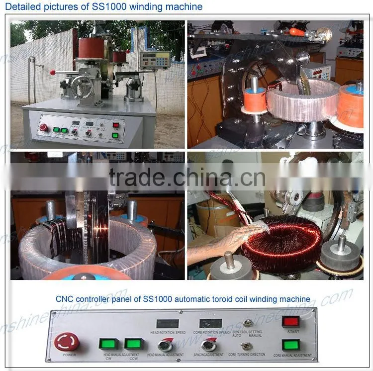 Automatic big toroidal winding machine