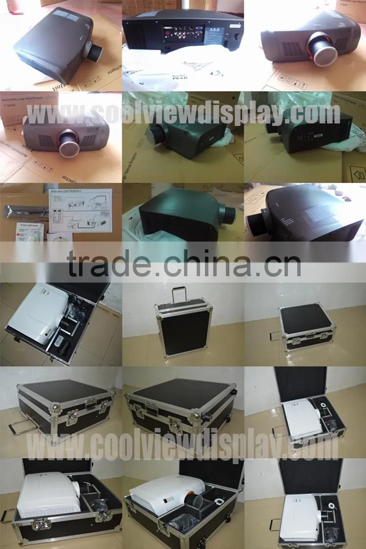edge blending built in 3LCD Full HD HDMI DVI support wuxga 1920x1200 10000 lumens projector cinema