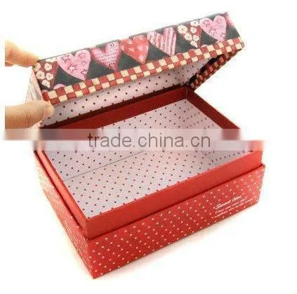 Customized high quality hinge boxes