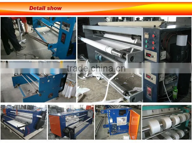 white paper rewinder slitter