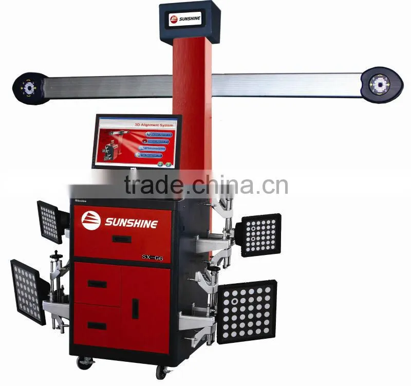 Sunshine 3d wheel aligner /3d wheel alignment with CE certificate