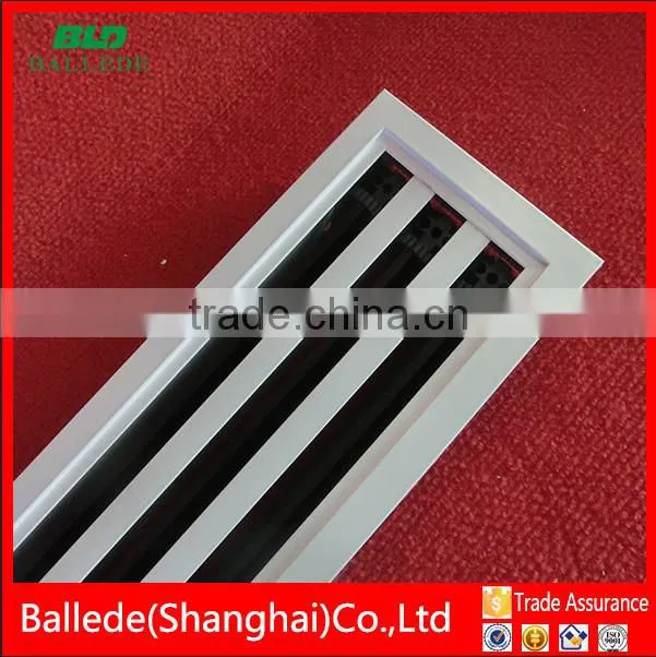 aluminum linear bar grille air diffuser