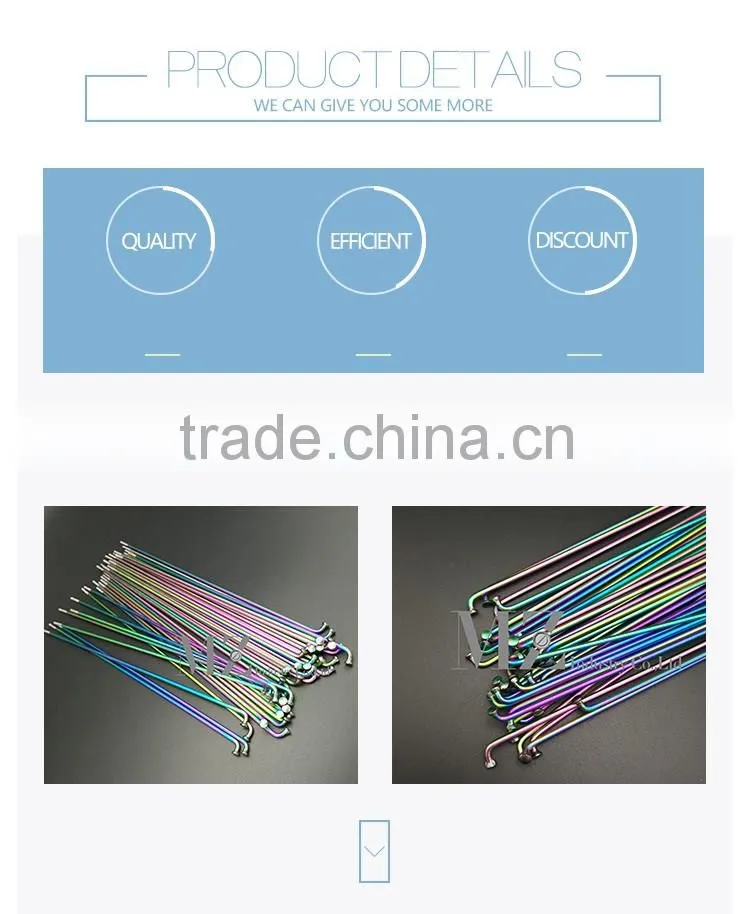 high strength gr5 titanium alloy titanium spokes