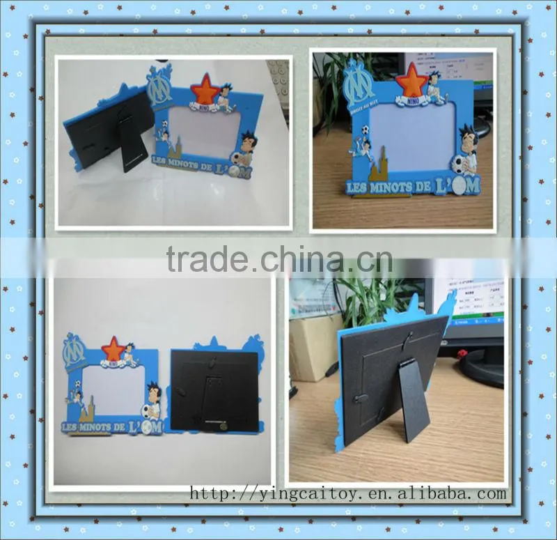 Customized NESCAFE fridge magnet paper magnetic photo frames for promotional gift,paper photo frame