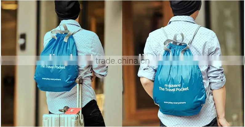Factory direct! 2016 new customized folding gym bag