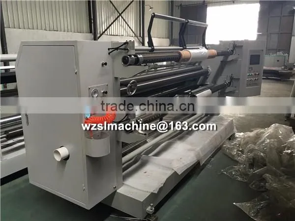 Slitting and rewinding machine with speed 150m/min