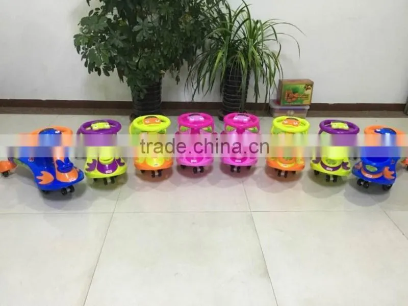 popular and lovely model plastic baby swing car