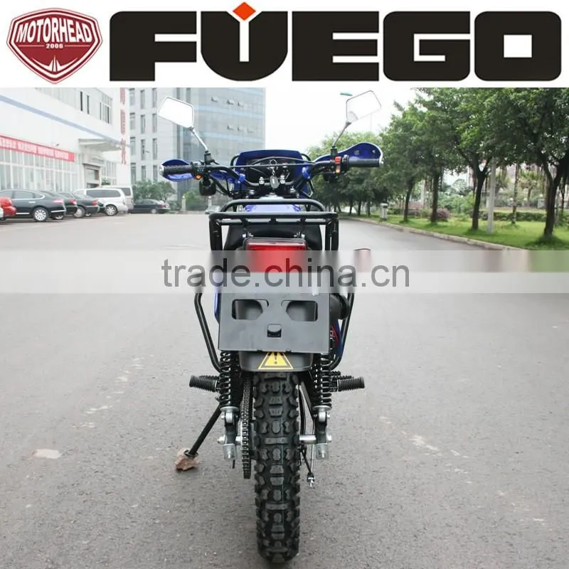 Enduro Motorbikes 200CC International 5 Gears Cargo Racks Review Mirrors Bumper Motorcycle