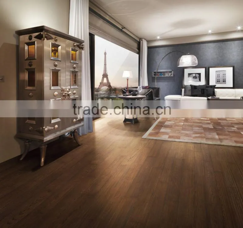 Made of 100% natural real wood interior flooring