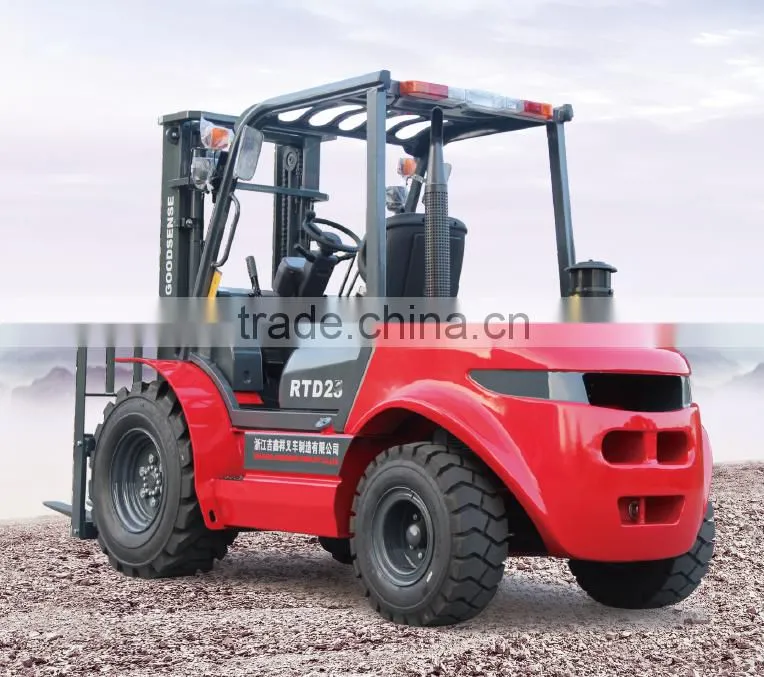 2000kgs small all rough terrain forklift with ce certificate