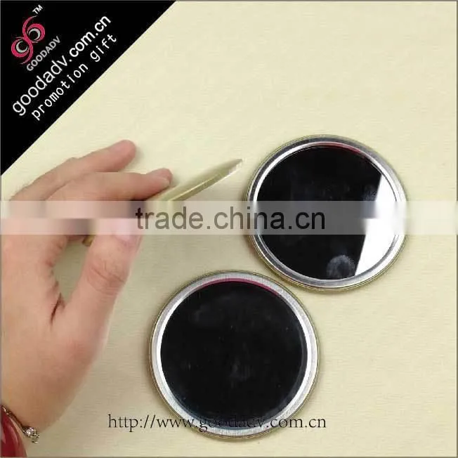 Promotional Round Metal tin floor mirror
