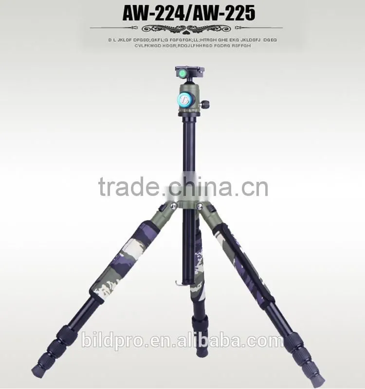 BILDPRO Tourism Tripod Camera Stand Professional Video Photography Stand