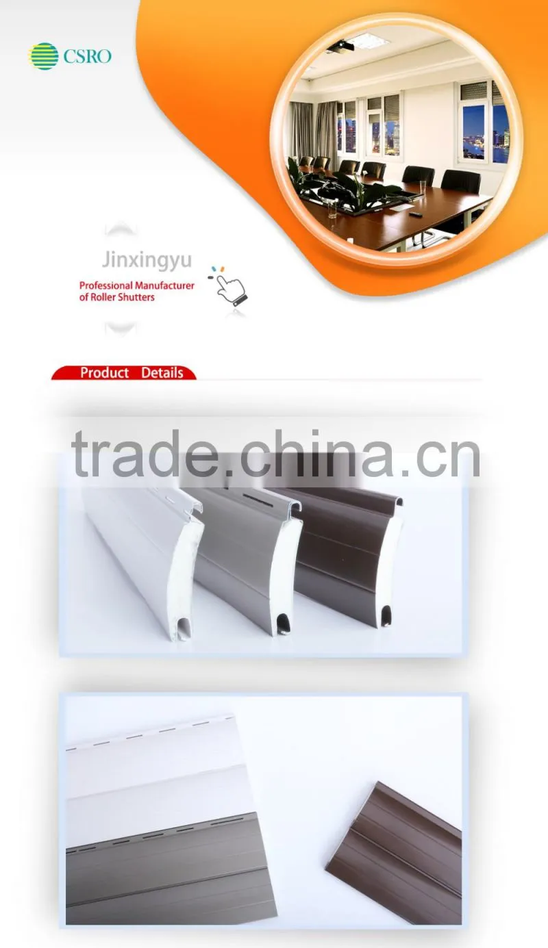 Supplier roller shutter profiles