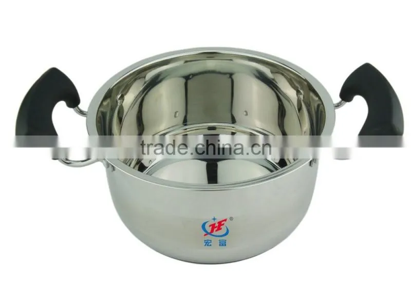 made in china stainless steel cooking pot commercial 2015 new