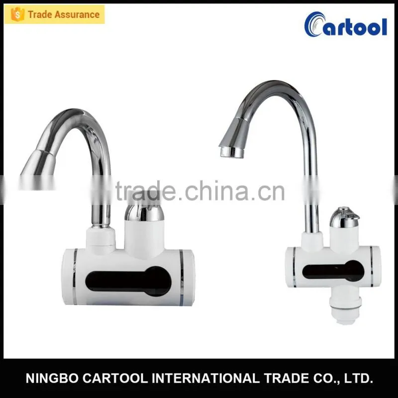 Tankless Electric Hot Water Heater Faucet Kitchen Heating Tap Water Faucet with Digital Display
