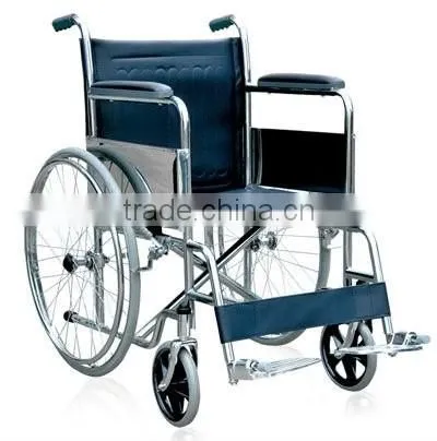 CE ISO certificated folding manual wheelchair for hospital projects