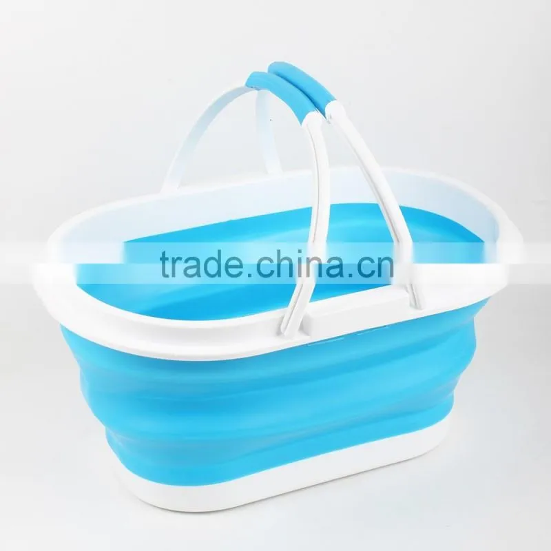 Wholesale food grade plastic Collapsible Basket