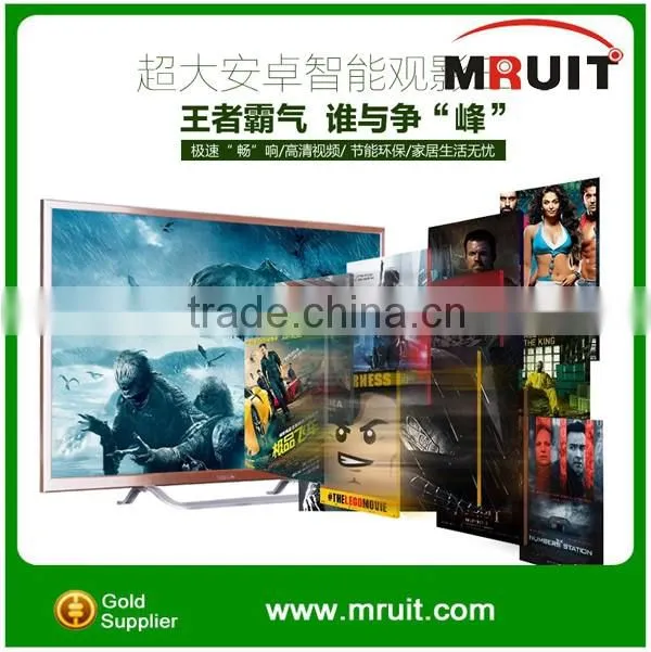 2016 65 inch flat screen 3d led tv Wifi android smart tv