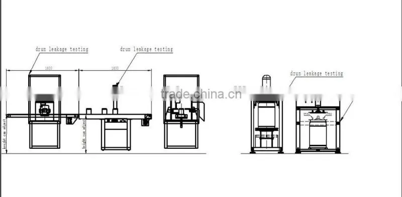 Plastic neck cutting machine for drink bottle