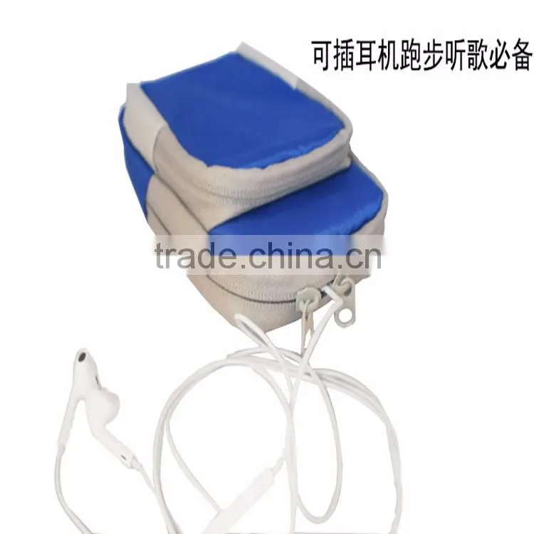 New style best selling customer armband cell phone armband canvas running armband
