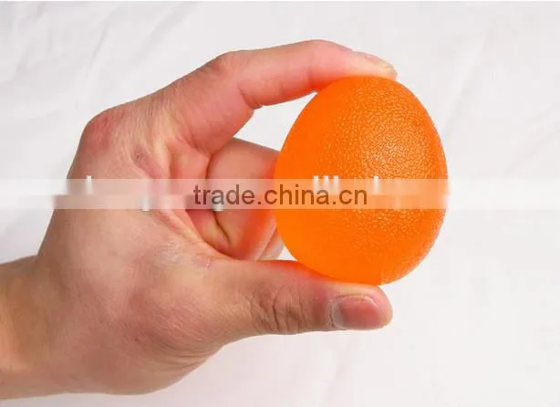 Silicone round shape Hand Grip Ball finger Exerciser Gripper Massage Ball