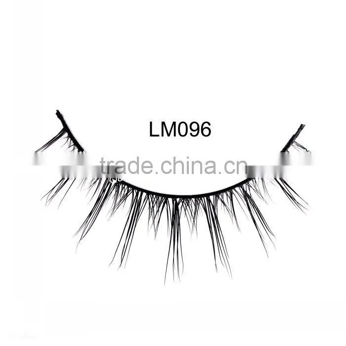 best quality siberian mink fur strip eyelash real mink false eyelash with custom packaging