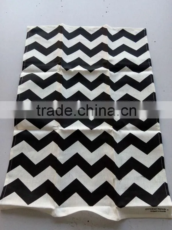 kitchen linen tea towel for promotion and giftkitchen printed tea towel for home decoration grenada design
