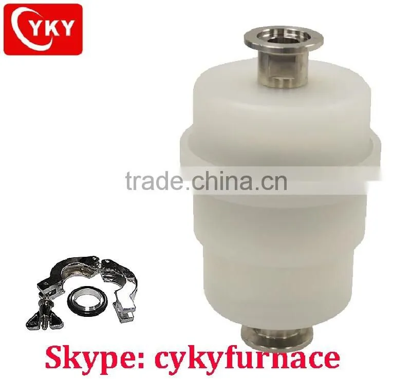Double Layer Vacuum Pump Exhaust Filter with KF-D25 Adaptor & Quick Clamp CY- EQ-CG-4L-N