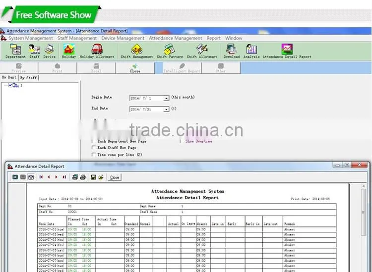 Alibaba In Russia Stores 1000 Templates And 30000 Transactions Access Control Kit (Hf-F2)