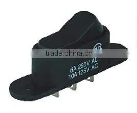 CNGAD 3pins 6A boat Switch(mini rocker switch,250V electrical boat switch) (KCD7-102)