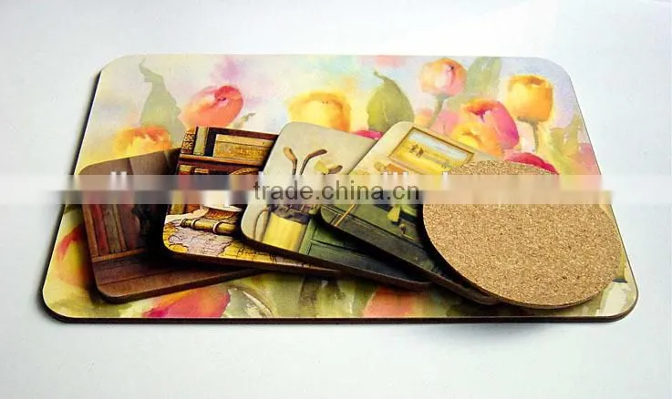 Hotel favorable 2mm cork coaster