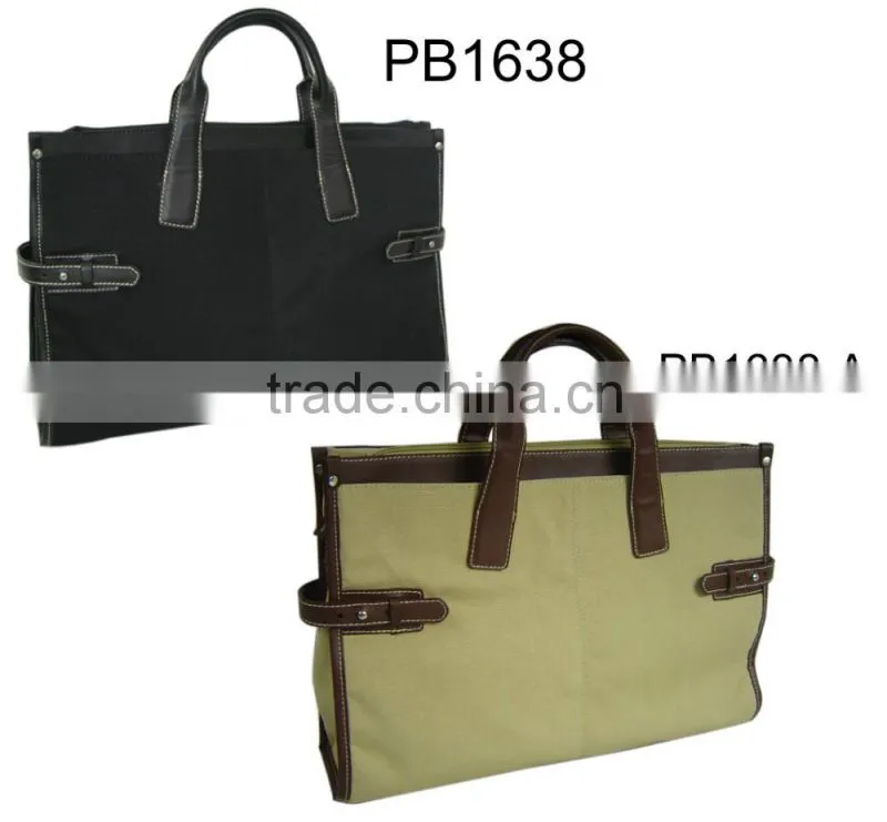 China manufacturer black 600D 17inch shoulder business latop bags