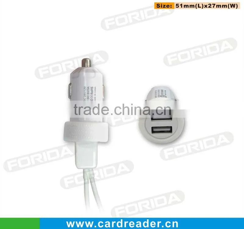 Micro Universal Dual Usb Car Charger